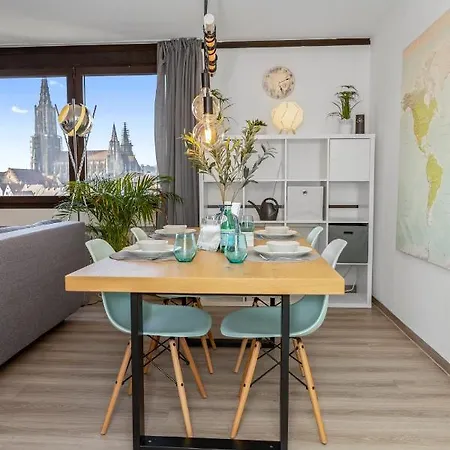 42qm - Blick Auf Munster, 3 Min Altstadt, Kuche, Balkon, Innenstadt Apartment *